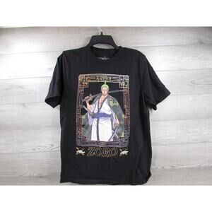 Vintage One Piece Roronoa Zoro Frame Portrait T-Shirt Box Lunch Exclusive Med.
